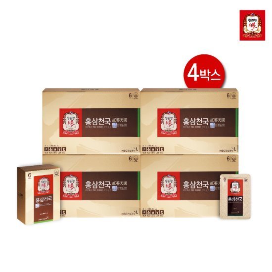 정관장 홍삼천국 4박스 3