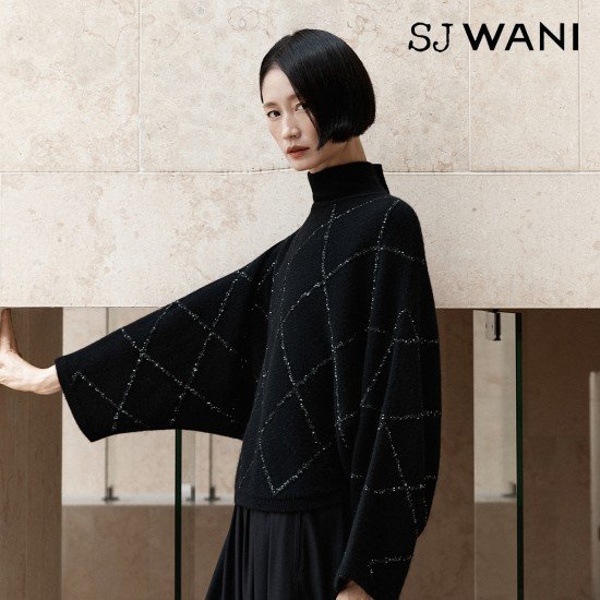 SJ와니 25FW 꾸뛰르 캐시미어 100 판초 1종 [런칭 가격 399,900원] 2