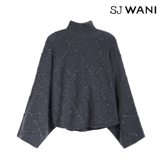 SJ와니 25FW 꾸뛰르 캐시미어 100 판초 1종 [런칭 가격 399,900원] 4