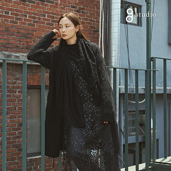 캐시미어 알파카울 헤리티지 스프링 니트코트 2
