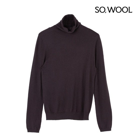 쏘울 25FW 소모 캐시100 하이넥 니트[런칭 가격129,900원] 3