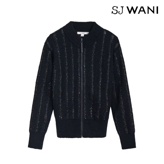 SJ와니 25FW 꾸뛰르 크로셰 풀집업 니트 점퍼 1종 (런칭 가격 199,900원) 4