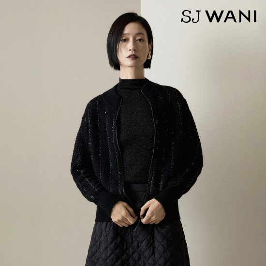 SJ와니 25FW 꾸뛰르 크로셰 풀집업 니트 점퍼 1종 (런칭 가격 199,900원) 3