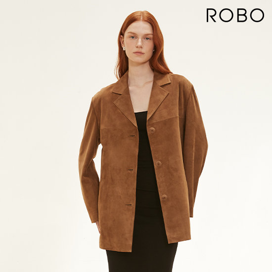 로보 25FW 스웨이드 하프 재킷 1종 2