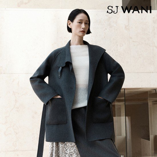 SJ와니 25FW 캐시미어 100 핸드메이드 코트 1종[런칭 가격 1,199,000원]