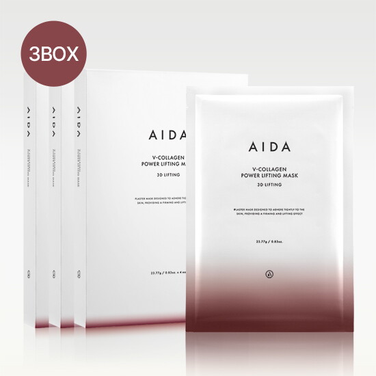 [기본패키지]아이다 V콜라겐 파워 리프팅 마스크 3BOX(1BOX 당 4매입)