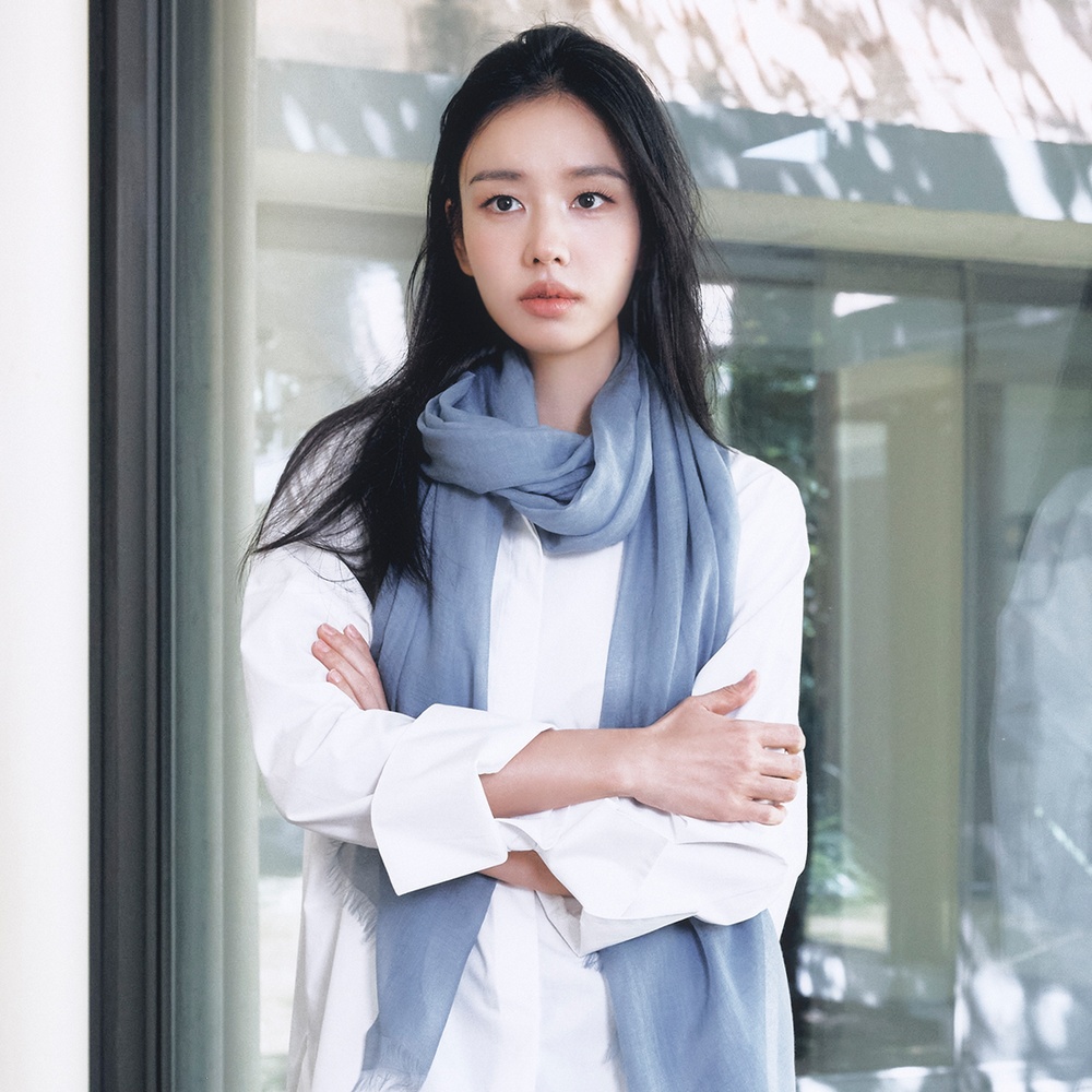 [최초가 99,000원] 소모캐시미어100 에어리 쉬어 스카프 2