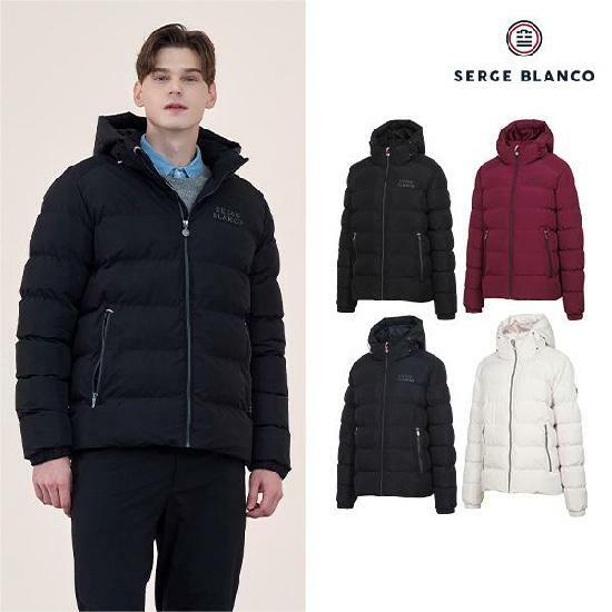 [삼성카드5%할인]세르즈블랑코 24FW 남녀공용 헤비 웰론 후드 패딩 2