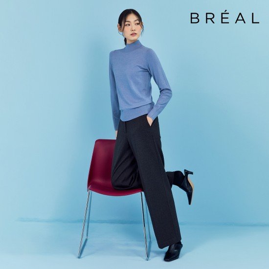 브리엘 헤링본 기모 와이드 팬츠 3종 [런칭 가격 79,900원]