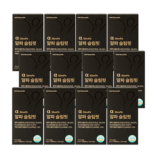 [12박스] 알파 슬림핏 알파CD (4 g x 15포 x 12박스)