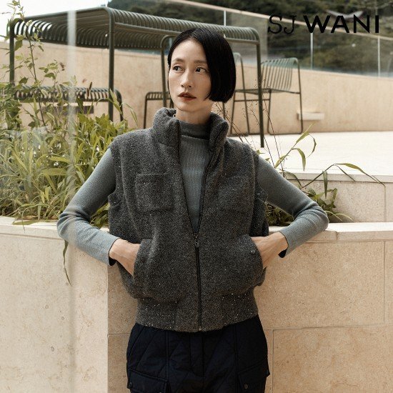 SJ와니 25FW 에펠 패딩 베스트 1종 (런칭 가격 179,900원)