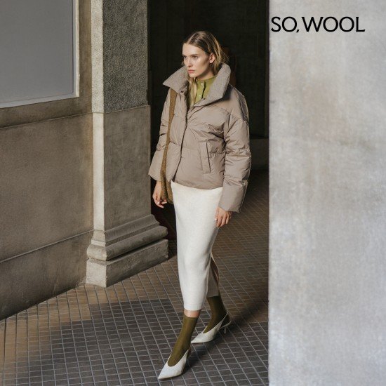 쏘울 25FW 캐시 이중직 니트 스커트[런칭 가격89,900원]