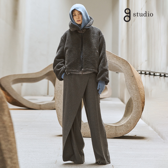 25FW 윈터 울블렌드 스커트 팬츠 3