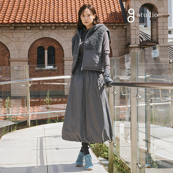 25FW 지 위켄드 헝가리구스다운 스커트 2