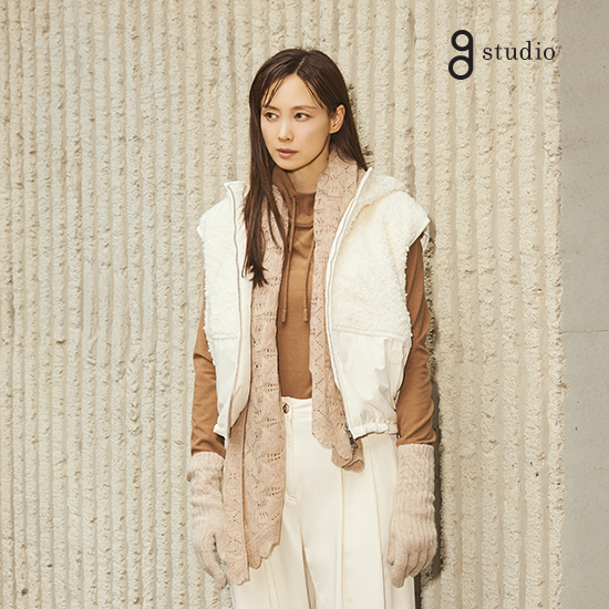25FW 지 위켄드 알파카울 부클 리버시블 헝가리구스다운베스트 4