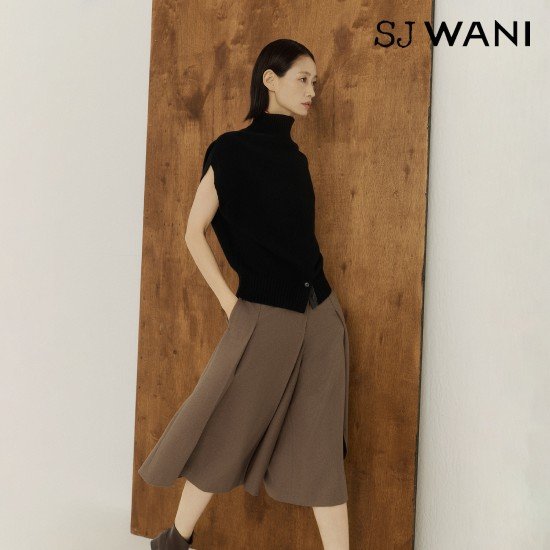 SJ와니 25FW 소프트 트윌 큐롯팬츠 1종 (런칭 가격 89,900원) 3