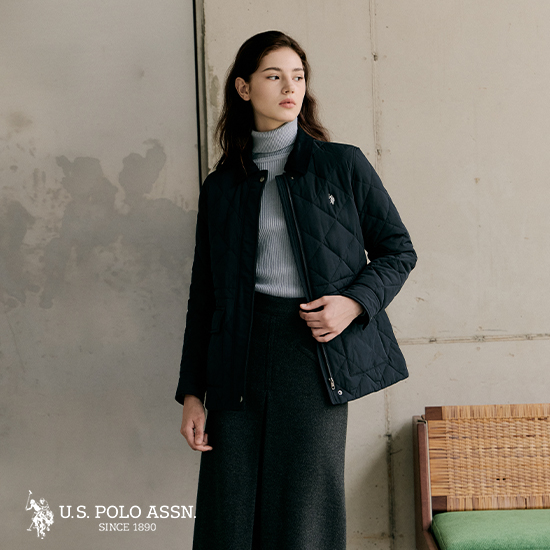 [앱쿠폰][U.S POLO ASSN.] 퀼팅 자켓 1종 여성 2