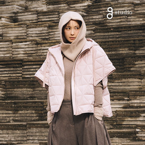 25FW 지 위켄드 헝가리구스다운케이프 4