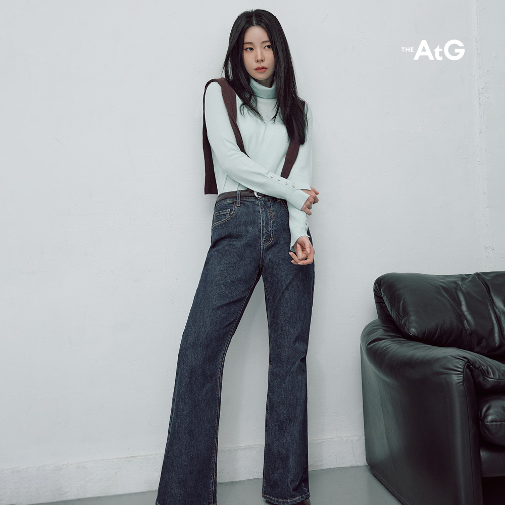 [최초가 59,900원] 기모 루즈 플레어 데님 1종 3