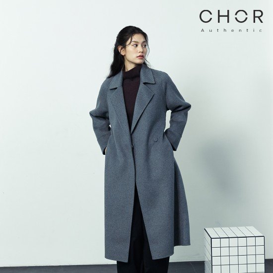 코어 어센틱 벨티드 더블페이스 핸메 코트 [런칭 가격 179,900원] 3