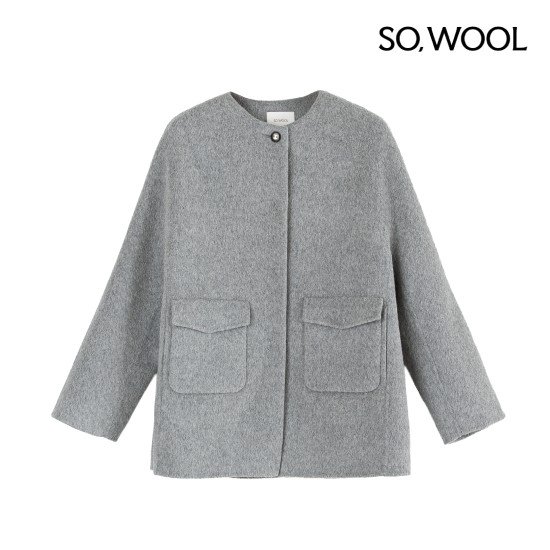 쏘울 25FW 핸드메이드 알파카 케이프 코트[런칭 가격239,900원] 2