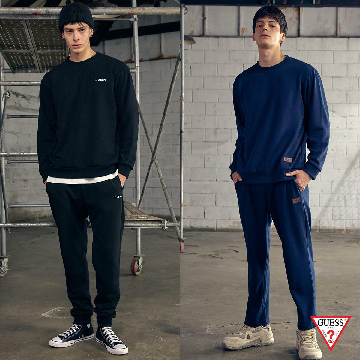 게스(GUESS) 기모 셋업 2세트(남성)