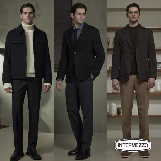 [카드 5%할인]인터메조 25FW 슬랙스 팬츠 3종