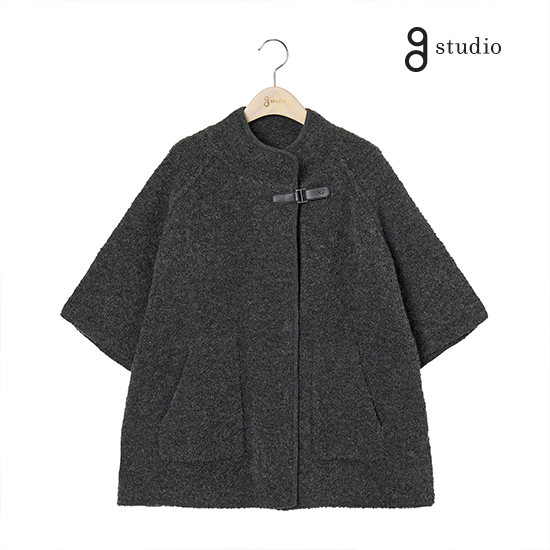 25FW 알파카 울블렌드 니트케이프 4