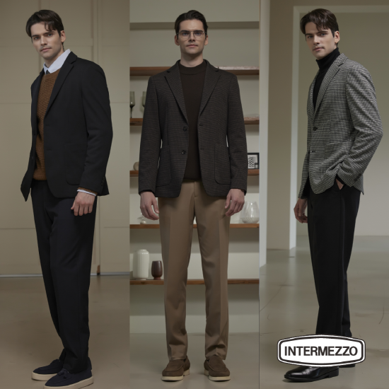 [삼성카드5%할인]인터메조 25FW 울 블렌디드 자켓 4