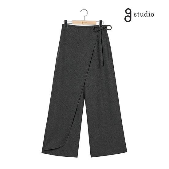 25FW 윈터 울 블렌드 스커트 팬츠 4