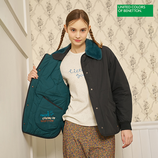 [론칭가 159,000원]25FW FAUX 밍크퍼 리버시블 패딩점퍼 4