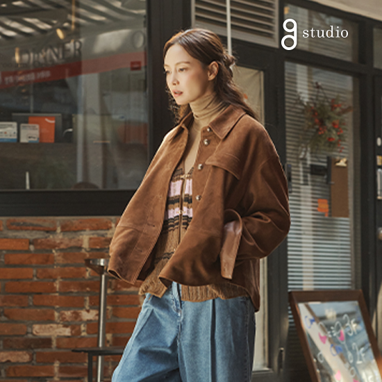 25FW 고트스웨이드 셔링 자켓 2