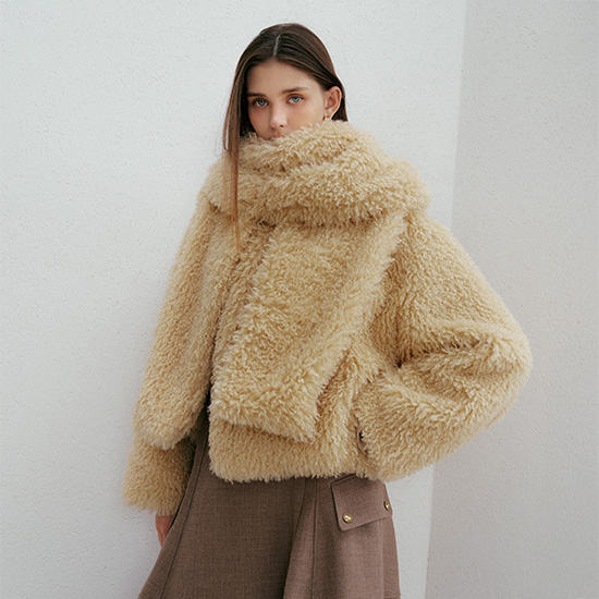 [최초가 179,000원]25FW 컬리 퍼코트