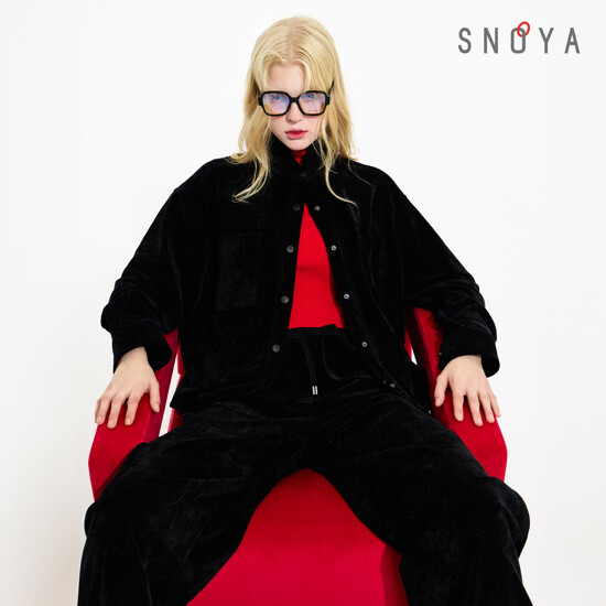 [SNOYA]스노야 플로우핏 허그 셔닐자켓