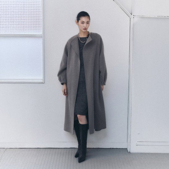 르네크루 25FW 캐시미어100% 롱코트 [런칭 가격 1,499,000원] 3