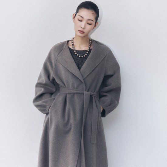 르네크루 25FW 캐시미어100% 롱코트 [런칭 가격 1,499,000원]
