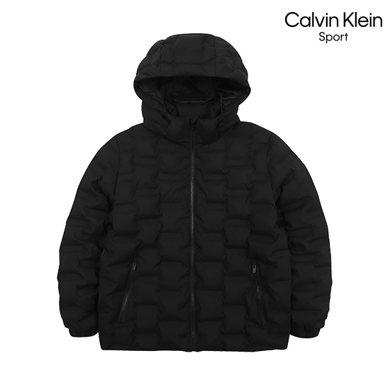[Calvin Klein Sport] 캘빈클라인 25FW SOMA-SOM 심리스 패딩 자켓 남성 4