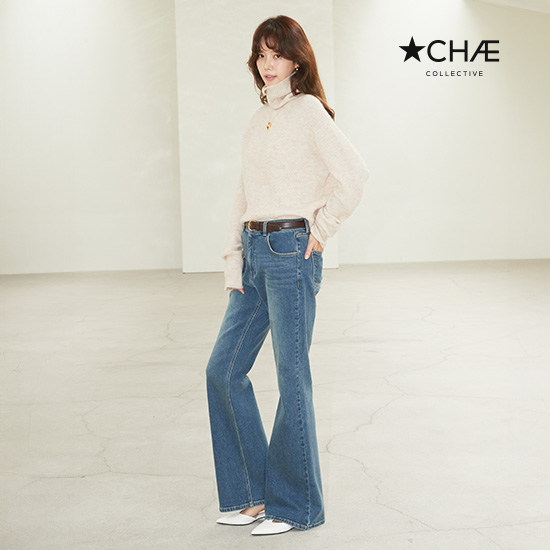 [최초가 119,000원] 25FW 오르타 플레어 워싱 기모 데님