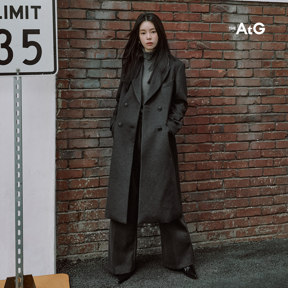 [최초179,000원] 울 캐시 블렌디드 롱코트