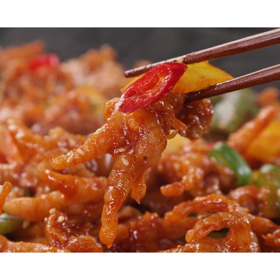직화구이 무뼈 닭발 8팩 (팩당 150g, 총 1.2kg)