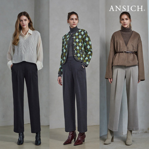[PRE-FALL][안지크]FW 배럴핏 소프트 슬랙스 3종