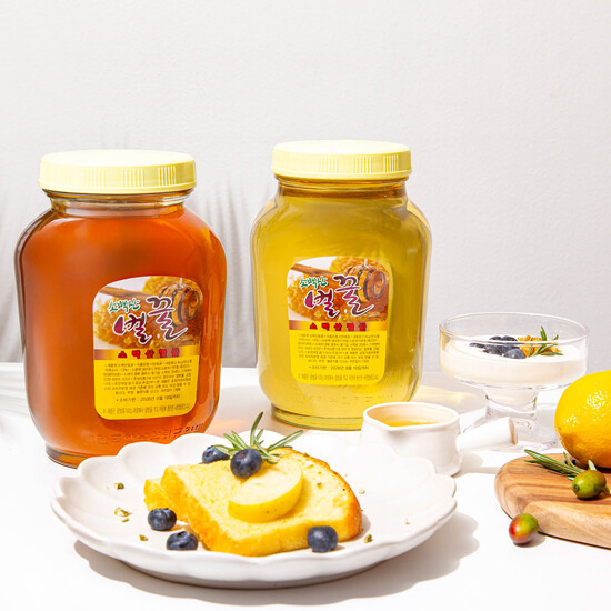 [방송에서만]소백산 사양벌꿀 (아카시아향+야생화향) 각 2.4kg 4
