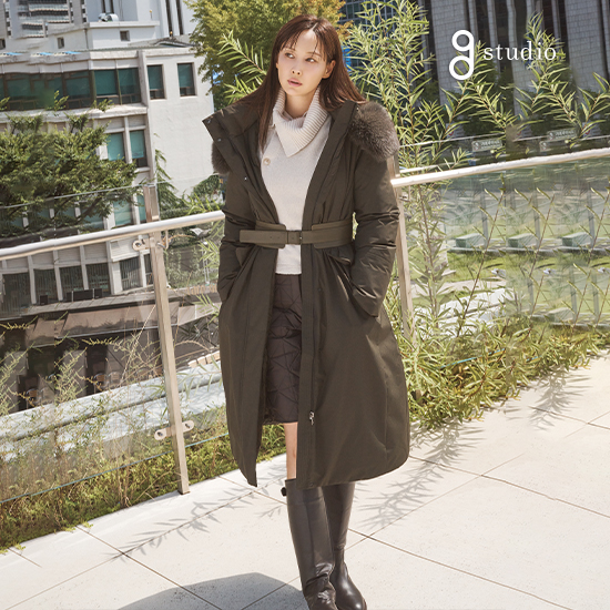 25FW 사가폭스 헤비구스 다운코트