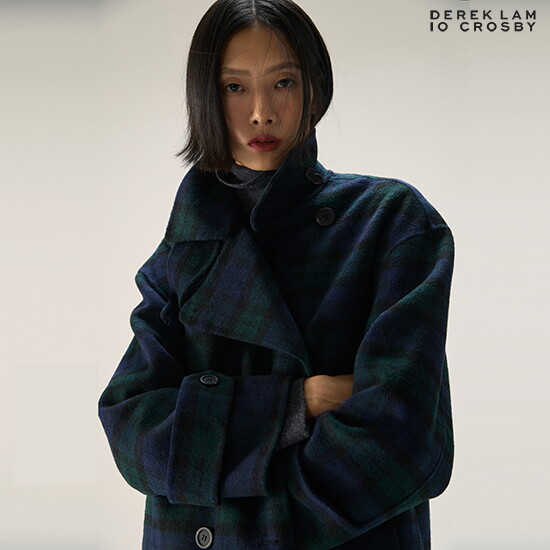 [런칭가:139,000원]울 블렌드 더블 핸드메이드 하프코트