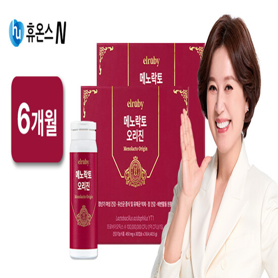 [최신상][6개월]갱년기 유산균 YT1 메노락토 오리진 (450mgX30캡슐X3통) X2박스