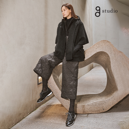 [최초가 129,000원] 25FW 지 위켄드 헝가리구스다운 큐롯팬츠 [아이보리, 카키 ONLY] 2