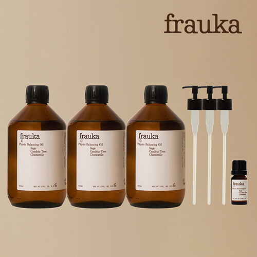 ★올해마지막 생방송★ [최현우패키지] 프라우카 리프팅오일 500ml*3 + 10ml*1 + 펌프*3개 
