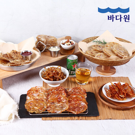 바다원 5일장쥐포 140장 (10장 14팩) 2
