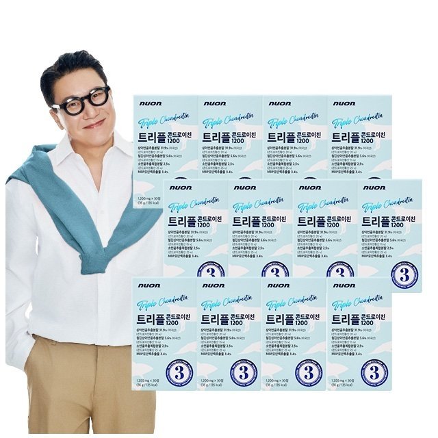 [방송에서만 세일] 뉴온 트리플 콘드로이친 1200 12박스(12개월분)