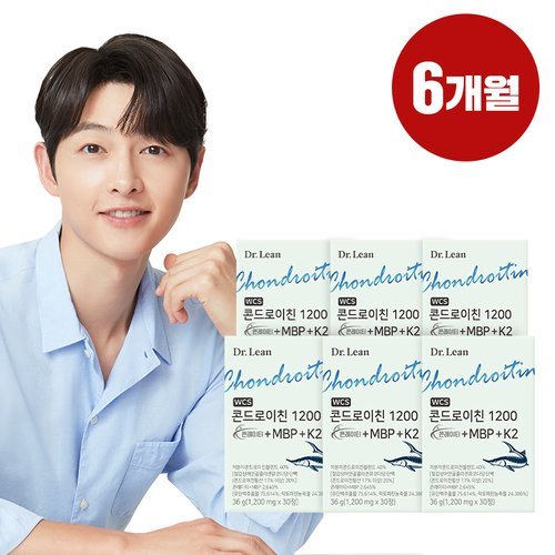 [닥터린] 콘드로이친 1200 콘레이티+MBP + K2 6박스(6개월분)